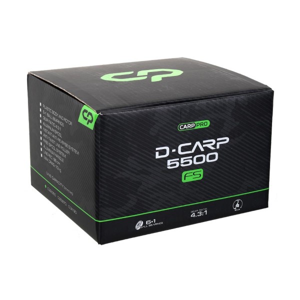  МАКАРА Carp Pro D-Carp 5500 FS New